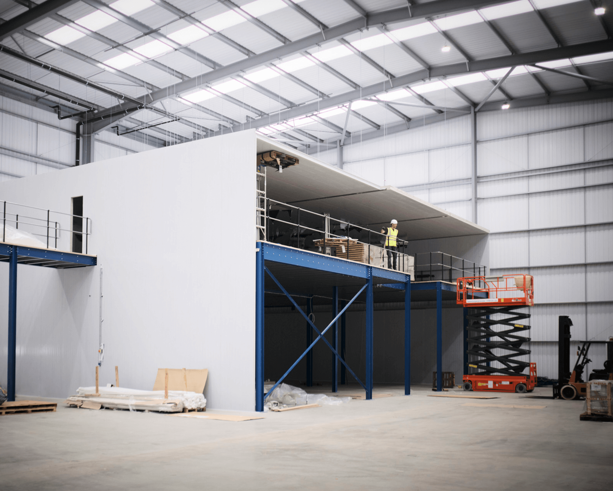 Meat-Processing-Area-installing-hygenic-panelling